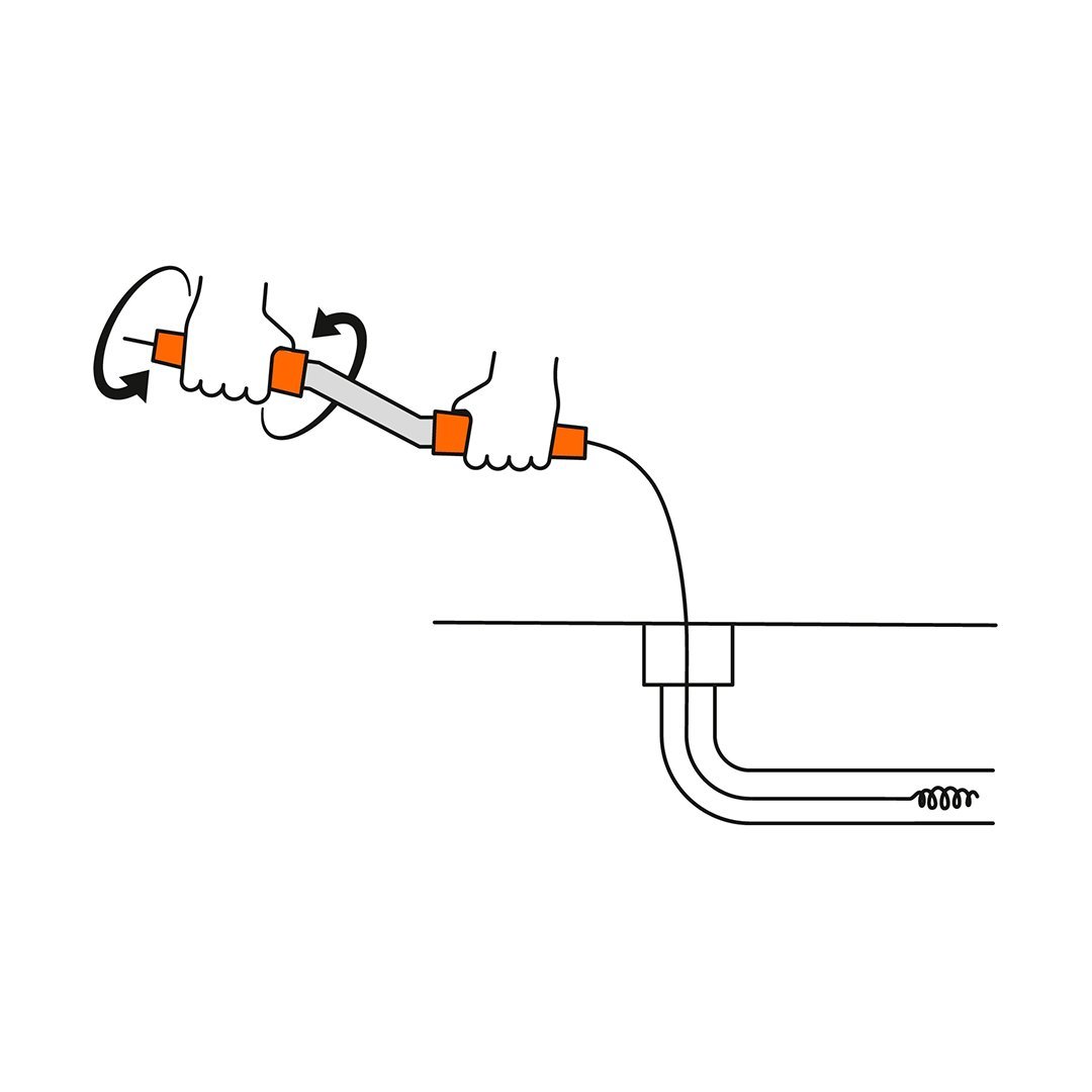 desatorador tipo barreno 15 m truper