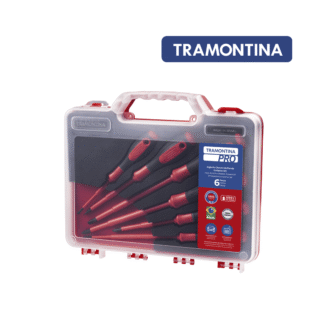 juego de destornilladores aislados iec 6 piezas tramontina pro 44347/221