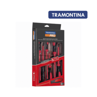 juego de destornilladores aislados iec 60900 6 piezas tramontina pro