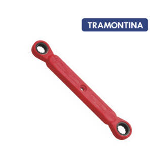 llave corona carraca doble 10x11 aislada 1000v pro 44325/002 tramontina